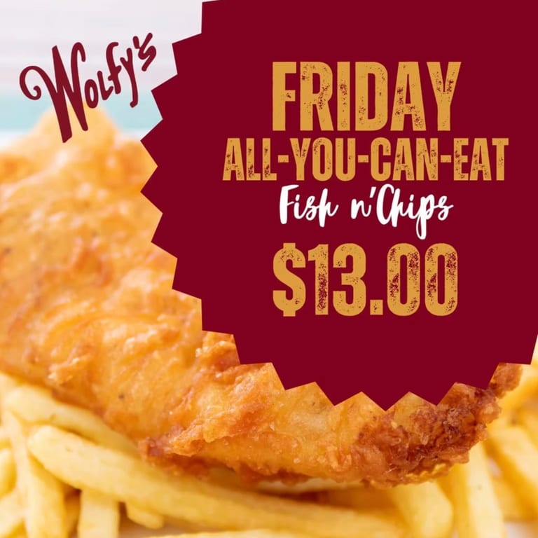 Fish n' Chips $13.00