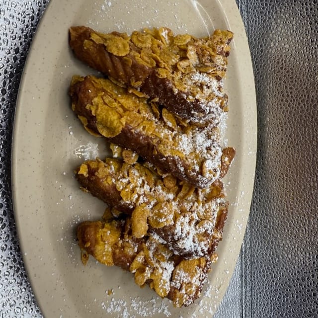 Crunchy French Toast.