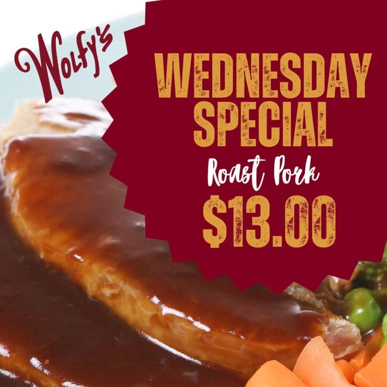Roast Pork $13.00