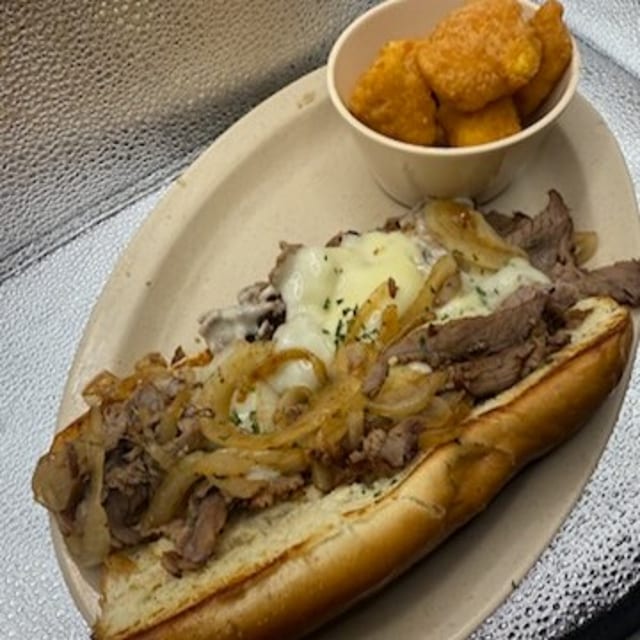 Philly Beef Sandwich.