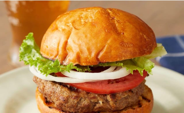 Plain Burger.