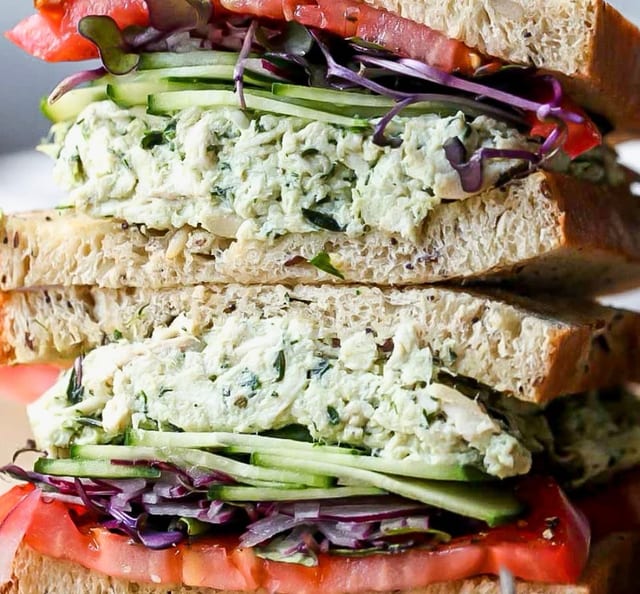 Salad Sandwich.