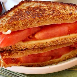 Swiss & Tomato on Rye