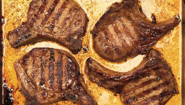 Grilled Pork Chop.