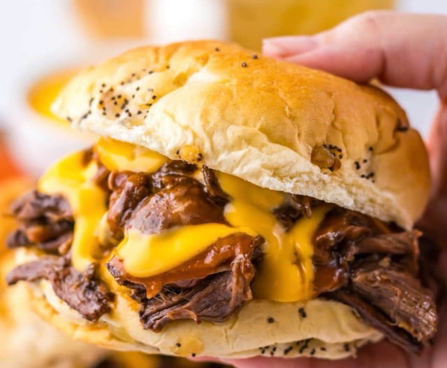 Cheddar Beef & BBQ.