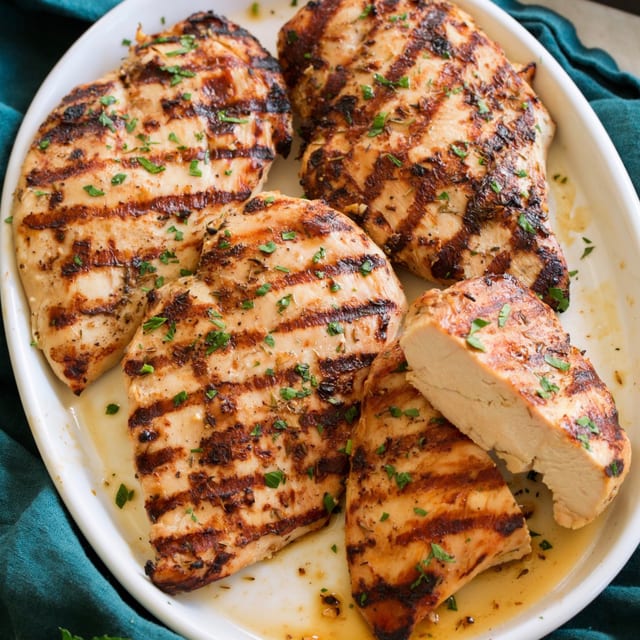 Grilled Boneless Chicken Breast.