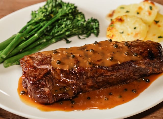 N.Y Strip Steak.