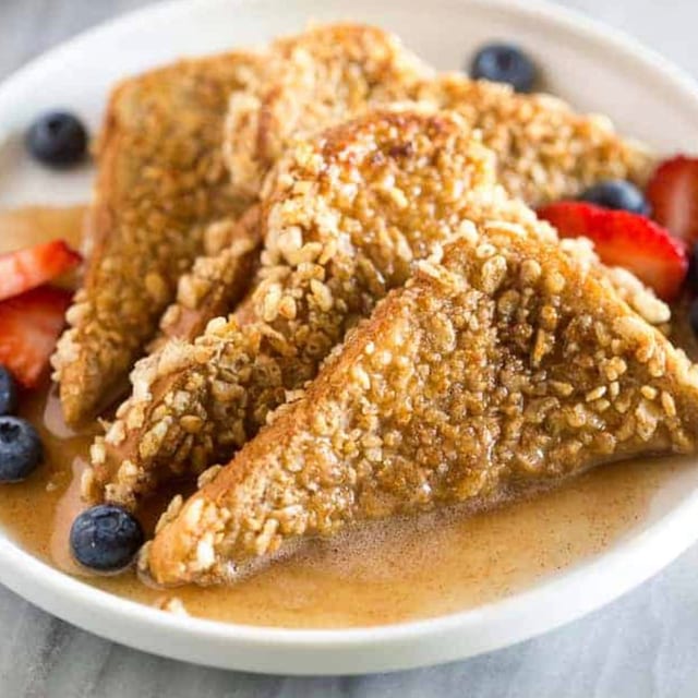 1/2 Crunchy French Toast.