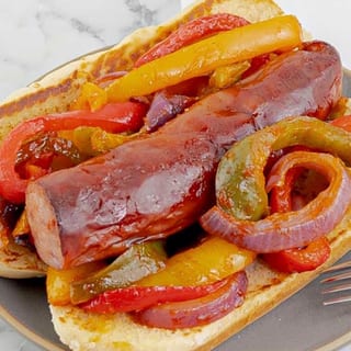 Kielbasa on a Bun