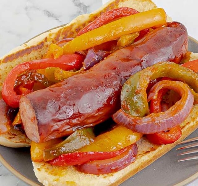 Kielbasa on a Bun.